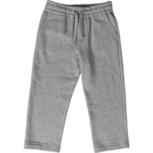 DOLCE & GABBANA Niños Pantalones Gris Algodón Logo Jogger Pantalones deportivos s. Etiqueta 3 años 360usd - Imagen 1 de 5