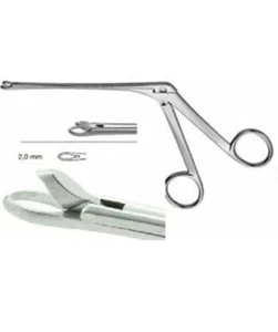 Pinzas nasales Weil Blakesley 11,5 cm rectas 2 mm de corte continuo instrumentos E.N.T - Imagen 1 de 1