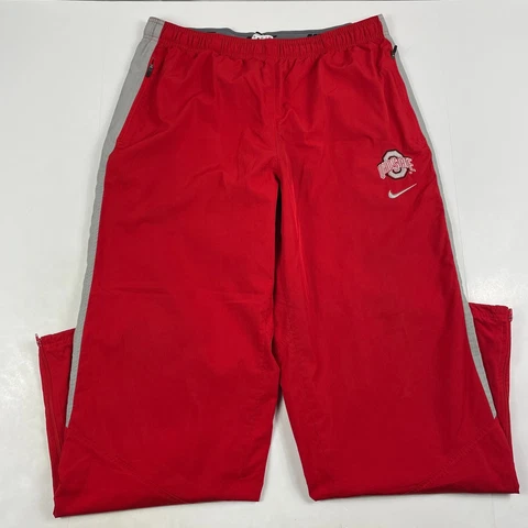 Ohio State Buckeyes Sweatpants Mens Extra Large Nike Storm-Fit Red Athletic Pant Cover