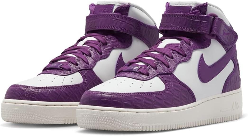 Nike Air Force 1 '07 Mid White Purple for Sale Nike Air Force 1 '07 Mid White Purple for Sale