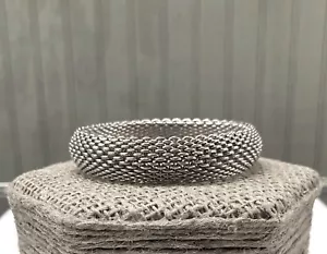 Brazalete de malla Somerset de plata esterlina de Tiffany & Co. - Imagen 1 de 6