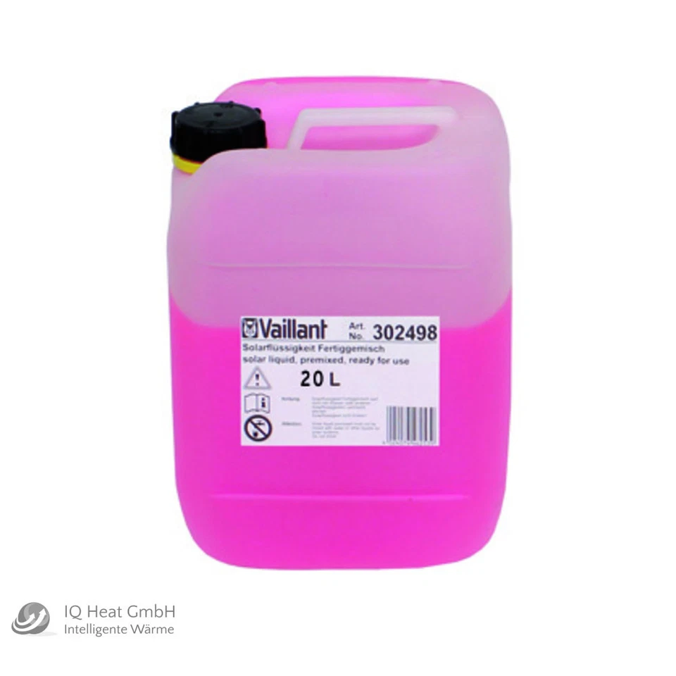 Vaillant Solarflüssigkeit Solarfluid Wärmeträgerflüssigkeit bis -28 °C 302498 - Bild 1 von 1
