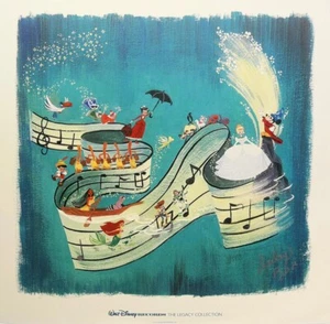 WALT DISNEY RECORDS The Legacy Collection - 12x12 - Art Print High Quality Paper - Bild 1 von 1