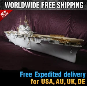 ★Hobby365★ Nuevo 1/200 USS CV-8 HORNET Detalle DX Paquete para Trompetista #MD20006# - Imagen 1 de 12