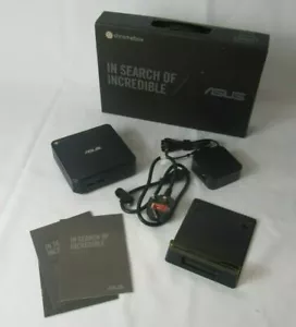 Asus Chromebox CN60 16GB HDD 4GB RAM Celeron 2955U - Chrome OS In Original Box - Picture 1 of 4