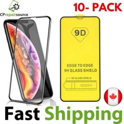 9D Tempered Glass Screen Protector For the Iphone SE 2nd GEN Scratch Resistant - Image 1 of 4