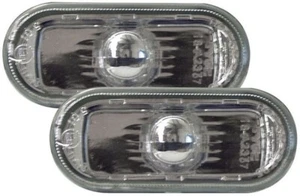 CRYSTAL CLEAR SIDE REPEATER INDICATORS - FITS VW CADDY MK3 2K FACELIFT 1 (10-15) - Picture 1 of 6