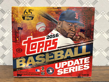 2016 Topps Update Series Jumbo Hobby Box