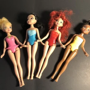 Disney Fairy Dolls - Lot Set Of 4 FAIRIES - Picture 1 of 11