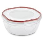 Sterlite&#174; 4.7 Quart Bowl Plastic Container Food Storage - 2 Piece Set
