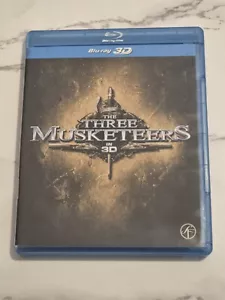 THE THREE MUSKETEERS 3D BLU RAY Swedish Import English Audio - Picture 1 of 3