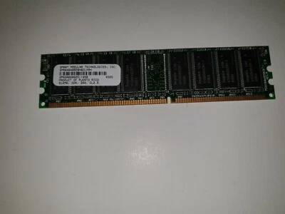 HYNIX 324A, PC2700 512MB, DDR1 , 333MHZ ,CL2.5 , 184-pin, 16chip ,HY5DU56822AT-J - Image 1 of 2