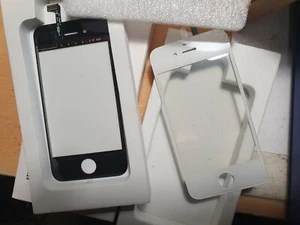 For iPhone 4 4g Front Glass Lens Replacement Touch Screen Digitizer Black no LCD - Picture 1 of 1
