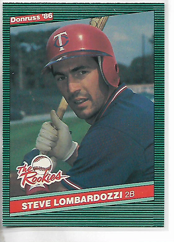 1986 Donruss: The Rookies Steve Lombardozzi Card #18 - Image 1 of 1