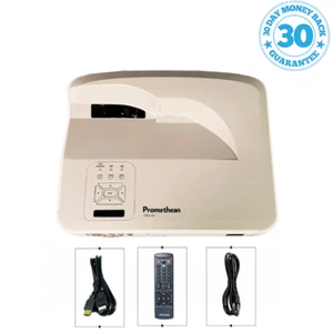 Promethean SSIHD-P1 DLP Projector Ultra Short Throw - Good Functional w/Bundle - Picture 1 of 10