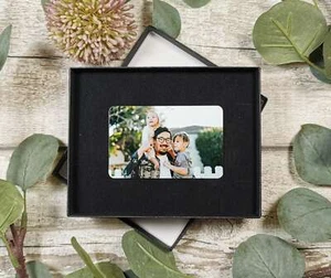 Personalised Mens Wallet Insert | YOUR OWN PHOTO | Credit Card Sized | Ideal For - Picture 1 of 4