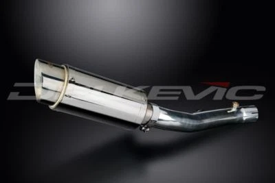 Silenciador redondo Delkevic Mini 8" acero inoxidable - Honda CBR600 F4i 2001-2006 Foto 1 de 3