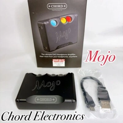 CHORD ELECTRONICS MOJO Portable Amplifier DAC Black Test Completed Working - Image 1 of 4