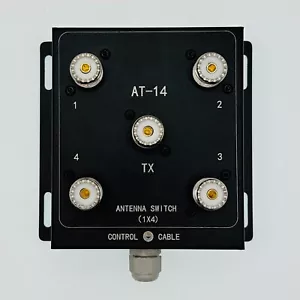 AT-14 4-Way Coax Remote Antenna Switch KIT SO-239 1.8MHz-60MHz 500W PEP - Picture 1 of 7