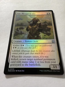Sun-Blessed Healer Foundations NM+ Foil - Picture 1 of 3