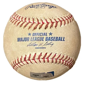 Albert Pujols Game Used Last St. Louis Cardinals Home Run Baseball 9-22-11 MLB - Picture 1 of 1