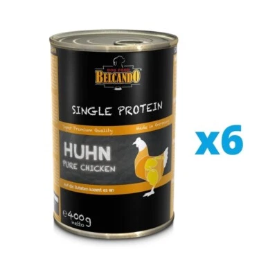 BELCANDO Single Protein Huhn 6 x 400 g - Bild 1 von 3