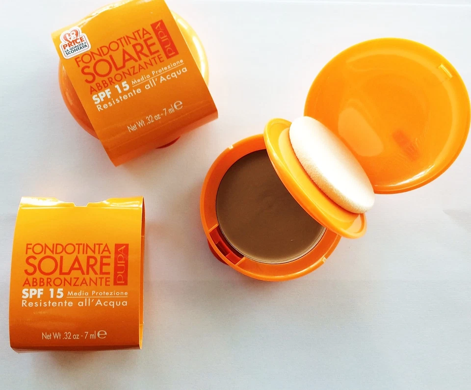 RARO PUPA FONDOTINTA SOLARE COMPATTO ABBRONZANTE SPF 15 COMPACT collezione