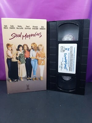 Steel Magnolias VHS Sally Field Dolly Parton Julia Roberts Shirley MacLaine - Image 1 of 2
