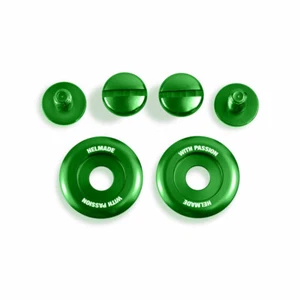 helmade Schraubenset Grün für Arai CK-6 - Bild 1 von 2