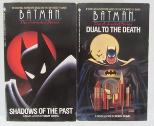 Batman Animated Series Roman Lot Dual to the Death Shadows of Past Geary Gravel - Bild 1 von 14