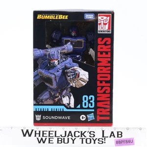 Soundwave 83 Transformers Studio Series Bumblebee 2022 Hasbro Figure NEW SEALED - Picture 1 of 6