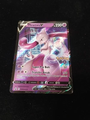 Mewtwo V SWSH223 SWSH: Sword & Shield Promo Cards Holo - Image 1 of 2