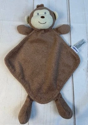 BabiesRUs 2013 Peluche Marrón Tostado Bebé Mono Manta de Seguridad Lovey Foto 1 de 3