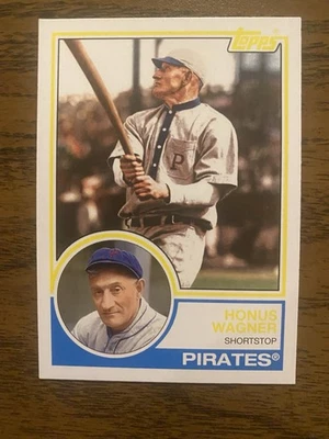 2021 Topps Archives - 1983 Topps Honus Wagner #172 - Image 1 of 2