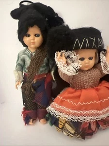"Muñecas de colección para niños y niñas Portugal Nazaré muñecas de ultramar 4"" ojos abiertos y cerrados" - Imagen 1 de 11