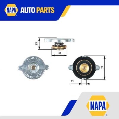 Radiator Cap fits TRIUMPH ACCLAIM XD 1.3 82 to 85 EJ Gates Quality Guaranteed - Image 1 of 4