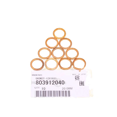 10PCS OEM Turbocharger Oil Line Gasket 803912040 For Subaru Impreza WRX Legacy - Image 1 of 2