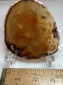Unusual Polished Slab Natural Carnelian 4” #10 - Picture 1 of 8