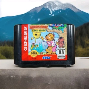 Berenstain Bears' Camping Adventure (Sega Genesis, 1993) Tested And Working. - Picture 1 of 4