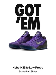 Nike Kobe 9 Elite Low Protro Moonwalker IM0465-500 Herren Größe 14 *Vorverkauf - Bild 1 von 5