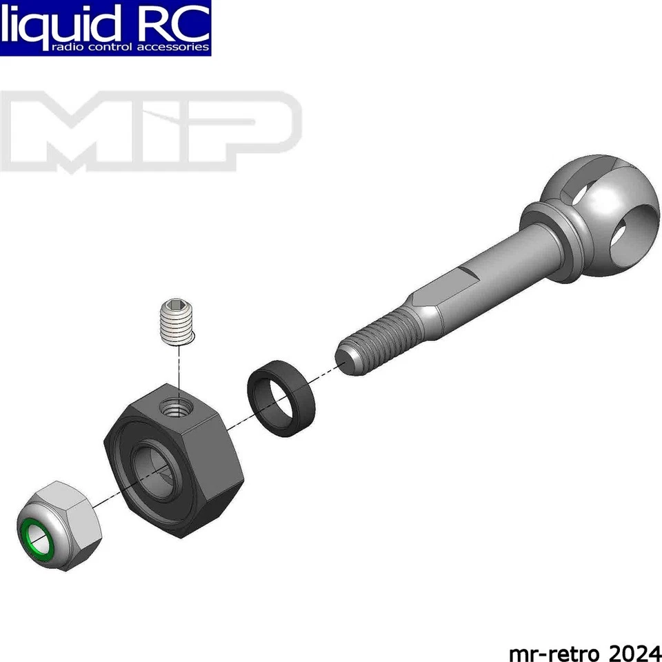 MIP 18141 MIP X-Duty CVD Axle 10mm Offset w/ 5mm Bearing - Image 1 of 1