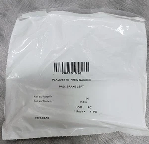 NEW CANAM OEM METALLIC BRAKE PAD SET G2 ATV LH LEFT SIDE RENEGADE OUTLANDER - Picture 1 of 2