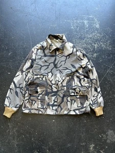 Vintage Predator Camoflage Zip up jacket Made in the USA Long Sleeve Large - Picture 1 of 6