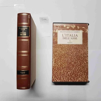MONTANELLI CERVI - RIZZOLI - L'ITALIA DELL'ASSE 1980 libro + cofanetto 1°EDIZ. - Immagine 1 di 4
