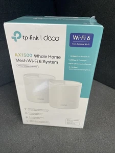 TP-Link AX1500 W-Fi 6 Dual-Band Home Mesh Router System Deco - W3000 (2-pack) - Picture 1 of 8