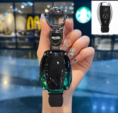 Key Fob Cover Case Shell for Mercedes-Benz E S G GLC GLB CLS AMG Vito SUV - Image 1 of 3