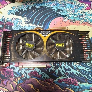 Palit GeForce GTX 280 Graphics Card Dual Fan HDMI VGA DVI Tested Working - Picture 1 of 6