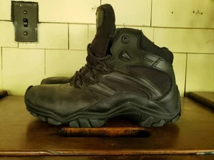 Bates Men's Sz 11 WIDE Delta-6 Black Leather Tactical Boot Footwear #E02346 - Picture 1 of 12