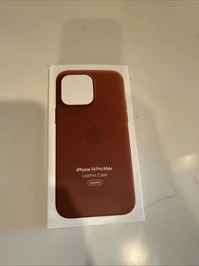 iPhone 14 Pro Max Leather Case - Picture 1 of 6