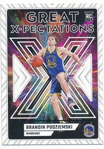 BRANDIN PODZIEMSKI 2023-24 DONRUSS GREAT X-PECTATIONS #22 RC ROOKIE MINT - Picture 1 of 2
